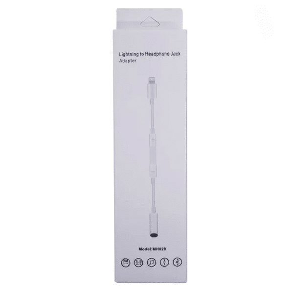 Кабель Apple Audio Lightning to 3.5 MH020 White 37733