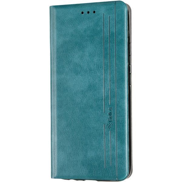 Чехол-книжка Leather Delius New для Realme C11 2021 Green 57855