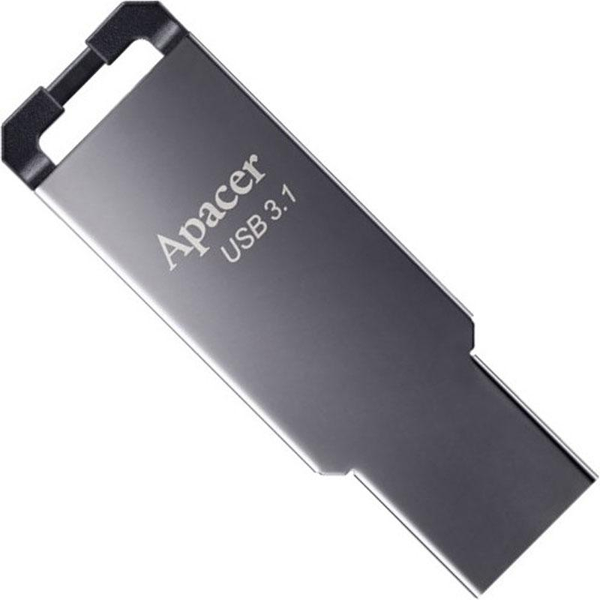 Флеш-память Apacer AH360 USB 3.1 64Gb Metal Ashy 81038