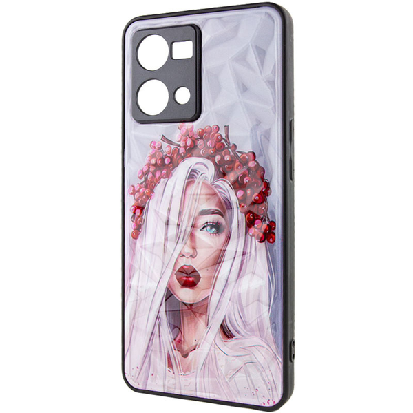 Чехол PrismaLedi для Oppo Reno 7 4G Ukrainian Girl 80381