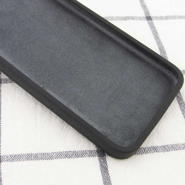 Чехол Silicone Case с защитой камеры для Iphone 12 Pro Max Серый / Dark Gray 69109