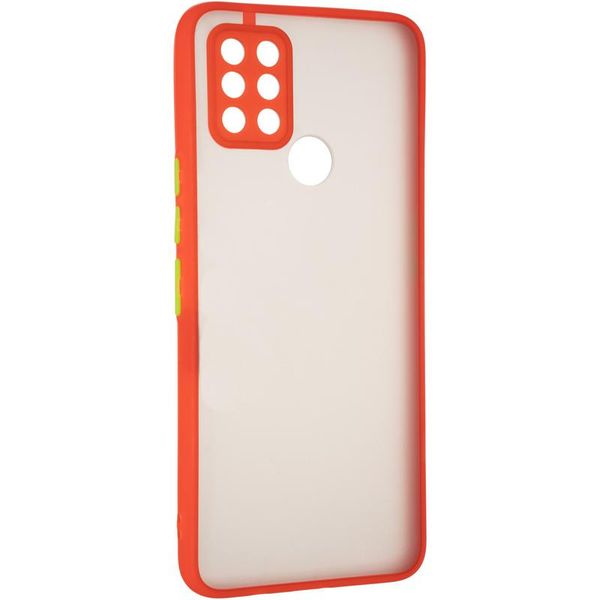 Чехол Delius Bumper Mat Case для Tecno Pova Red 59405