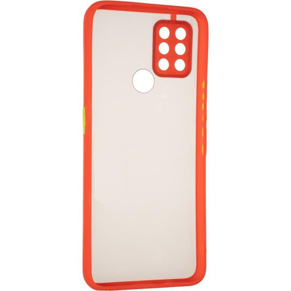 Чехол Delius Bumper Mat Case для Tecno Pova Red 59405