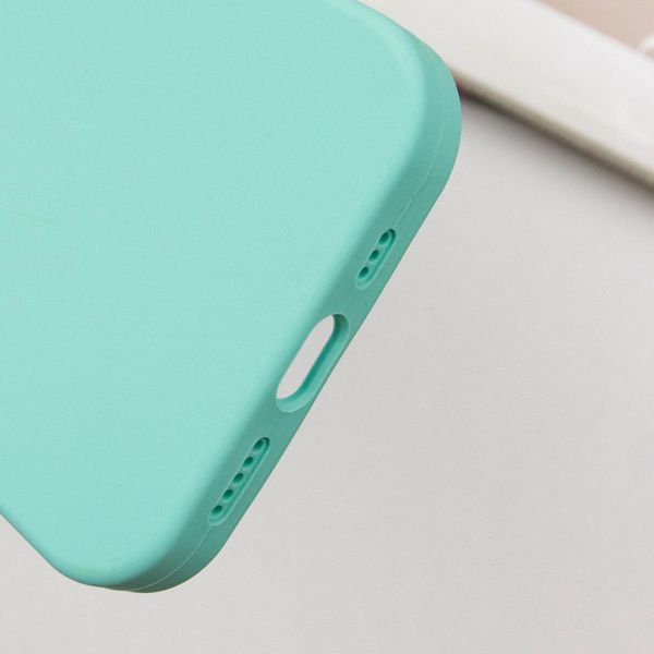 Чехол Silicone Case для Iphone 16 Plus Бирюзовый / Marine Green