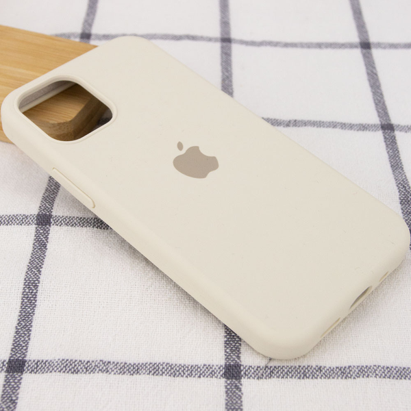 Чохол Silicone Case для Iphone 14 Pro Max Бежевий / Antigue White 65689