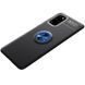 Чехол Din Color Magnet Ring для Samsung Galaxy S20 Черный / Синий 52927 2
