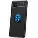 Чохол Din Color Magnet Ring для Samsung Galaxy A22 / M32 / M22 Чорний / Синій 60124 1