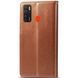 Чехол-книжка ETMA Gelan для Tecno Spark 5 Pro Коричневый 55633 2