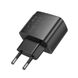 Мережевий зарядний пристрій Hoco CS62A 2Type-C PD45W Black 87385 5