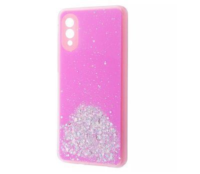Чехол WAVE Brilliant Case с блестками для Samsung Galaxy A02 Pink 58006