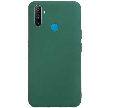 Чехол Matte для Realme C3 Зеленый / Forest green 47826