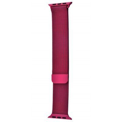Ремешок Milanese Loop для Apple Watch 42/44/45/49 mm Rose red 52351
