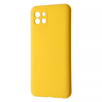 Чохол WAVE Colorful з мікрофиброю для Samsung Galaxy A03 Yellow 61361