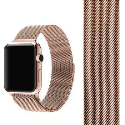 Ремешок Milanese Loop для Apple Watch 42/44/45/49 mm Бронзовый 34697