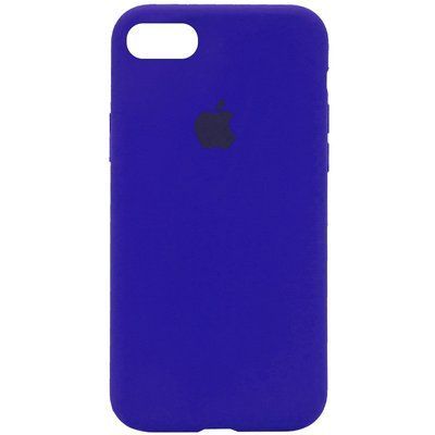 Чохол Silicone Case 360 для Iphone 7 / 8 / SE 2020 Синій / Shiny blue 53136