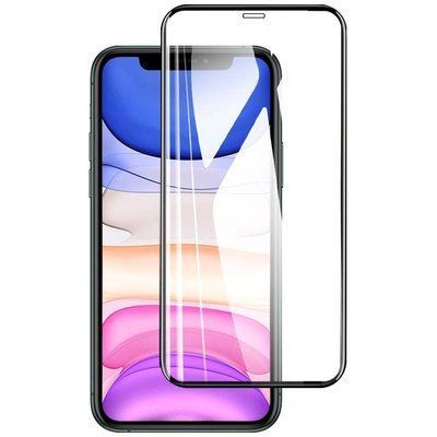 Захисне скло XD+ Full для iPhone 11 / XR Black 60791