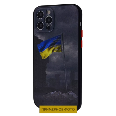 Чехол патриотический WAVE Ukraine Shadow Matte для iPhone 11 Unbreakable 65236