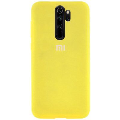 Чохол Silicone Cover для Xiaomi Redmi Note 8 Pro Yellow 36495