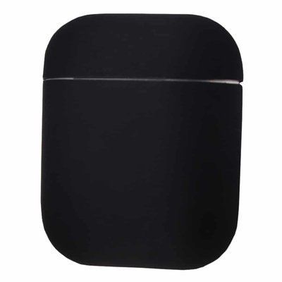 Чехол Silicone Ultra Slim для Apple Airpods Black 36599