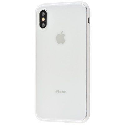 Чехол Silicone TPU Case для Iphone X / XS White 39434