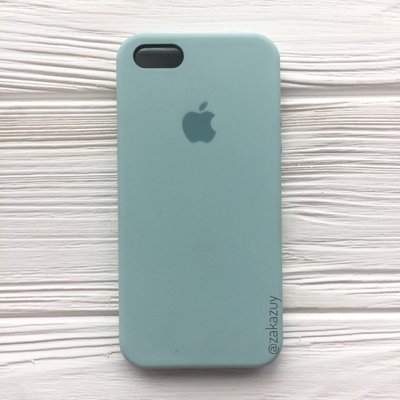 Чехол Silicone Case для Iphone 5 | 5s | SE Light Mint 30494