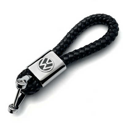 Брелок для ключів Leather Braided Volkswagen 59557