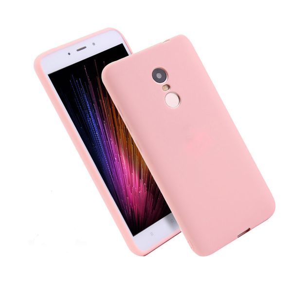 Чехол Matte для Xiaomi Redmi 5 Plus Розовый 10329