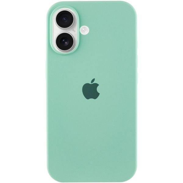 Чехол Silicone Case для Iphone 16 Plus Бирюзовый / Turquoise