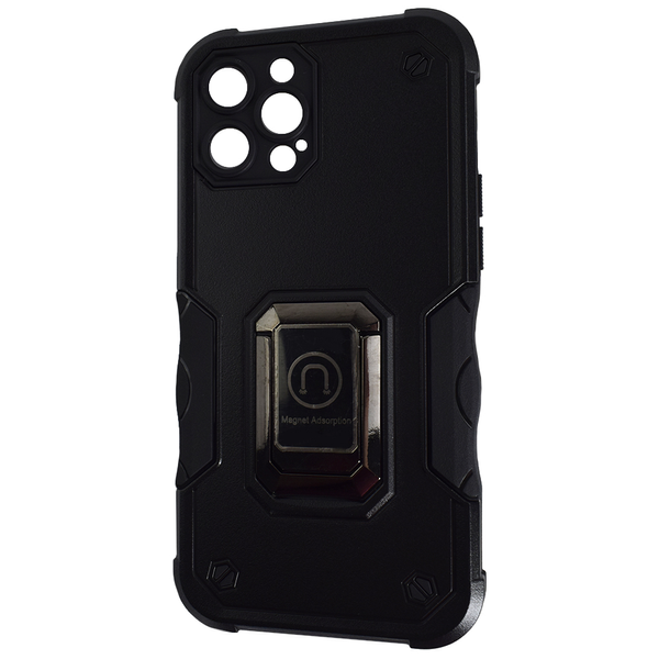 Протиударний чохол Armor Magnet Ring для Iphone 11 Чорний 69569