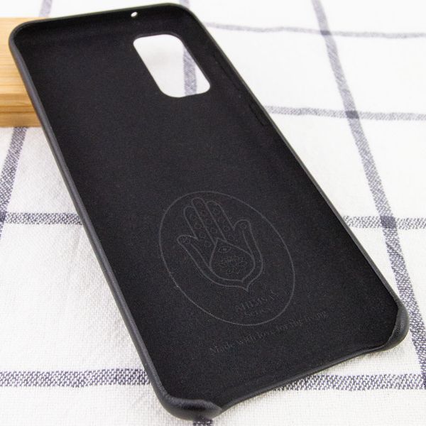 Захисний чохол Leather Case для Samsung Galaxy S20 Чорний 48077