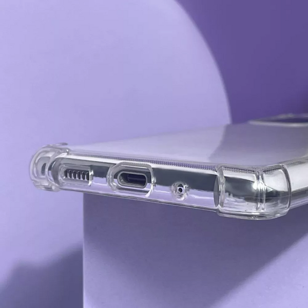 Протиударний Чохол Stez для Iphone 15 Pro Max Прозорий 86034