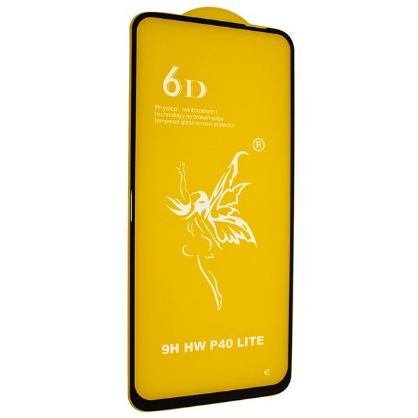 Защитное стекло 6D Premium для Huawei P40 Lite E Black 50173