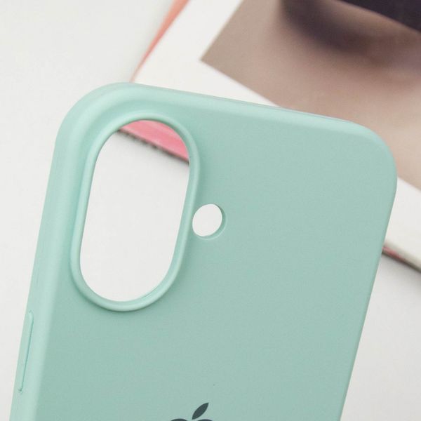 Чехол Silicone Case для Iphone 16 Plus Бирюзовый / Turquoise