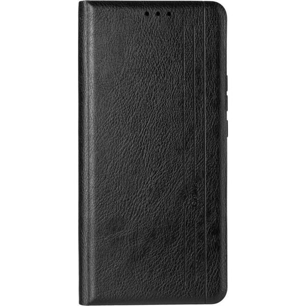 Чохол-книжка Leather Delius New для Nokia 2.4 Black 57447