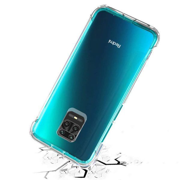 Чехол ETMA Armored для Xiaomi Redmi Note 9s / Note 9 Pro / Note 9 Pro Max Прозрачный 59165