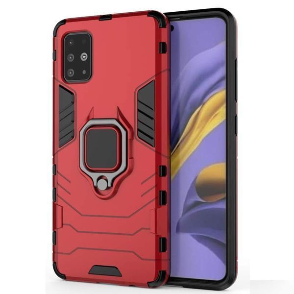 Протиударний чохол Transforme Ring для Samsung Galaxy A51 Червоний / Dante Red 39169