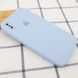 Чехол Silicone Case Square для Iphone X / XS Голубой / Mist blue 53346 2