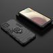 Противоударный чехол Transforme Ring для Samsung Galaxy A12 / M12 Черный / Soul Black 55376 5
