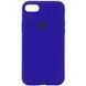 Чохол Silicone Case 360 для Iphone 7 / 8 / SE 2020 Синій / Shiny blue 53136