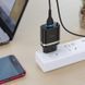 Мережевий зарядний пристрій Hoco C12Q Smart Quick Charge 3.0 + кабель MicroUSB 1USB / 3A Black 47047 5