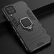 Противоударный чехол Transforme Ring для Samsung Galaxy A12 / M12 Черный / Soul Black 55376 4