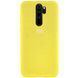 Чехол Silicone Cover для Xiaomi Redmi Note 8 Pro Yellow 36495
