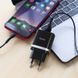 Мережевий зарядний пристрій Hoco C12Q Smart Quick Charge 3.0 + кабель MicroUSB 1USB / 3A Black 47047 4