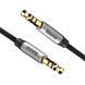 Кабель Aux Baseus Yiven M30 0.5м Silver 43001 1
