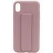 Чехол Silicone Hand Holder для Iphone XS Max Розовый / Pink Sand 57090 1