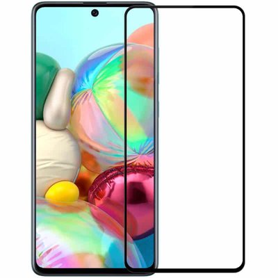 Захисне скло 10D Full для Samsung Galaxy A71 / Note 10 Lite / M51 / M52 / M62 Black 39104