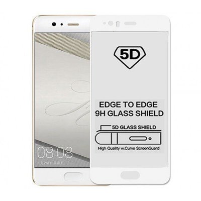 Захисне скло Full Glue для Huawei P10 Plus White 57295