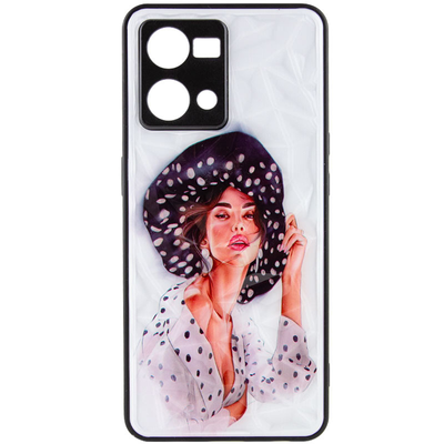 Чохол PrismaLedi для Oppo Reno 7 4G Girl in a hat 80383