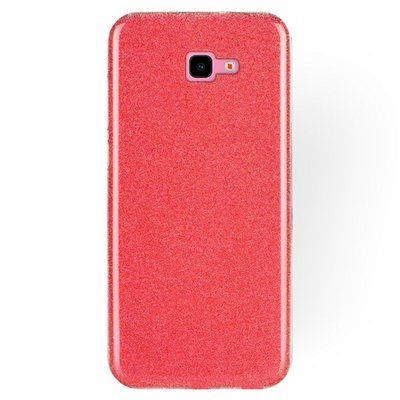 Чехол с блестками Shine для Samsung J415 Galaxy J4 Plus 2018 Красный 33228