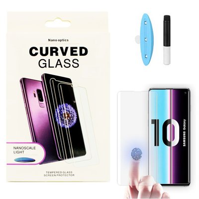 Захисне скло UV Full Glue для Samsung G975 Galaxy S10 Plus Clear 33455